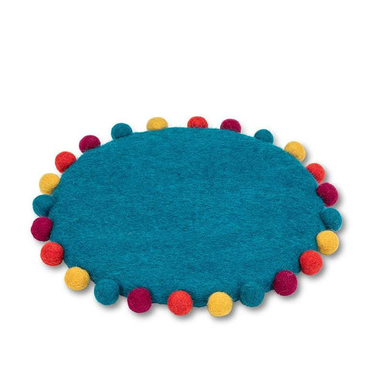 Pompom Edge Trivet | prettycleanshop