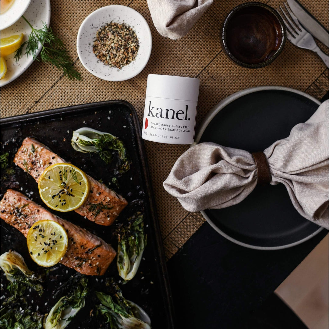 Quebec Maple Smoked Salt by Kanel