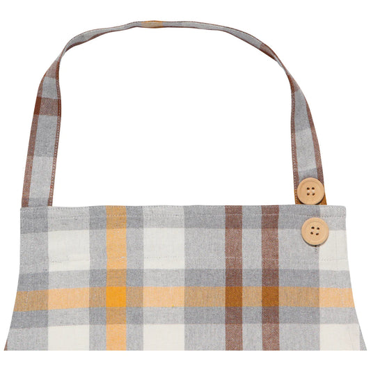 Recycled Apron Second Spin Maize Spruce