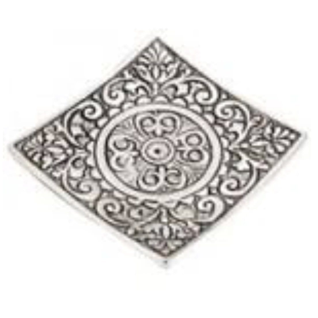 Recycled Metal Square Incense Holder | prettycleanshop