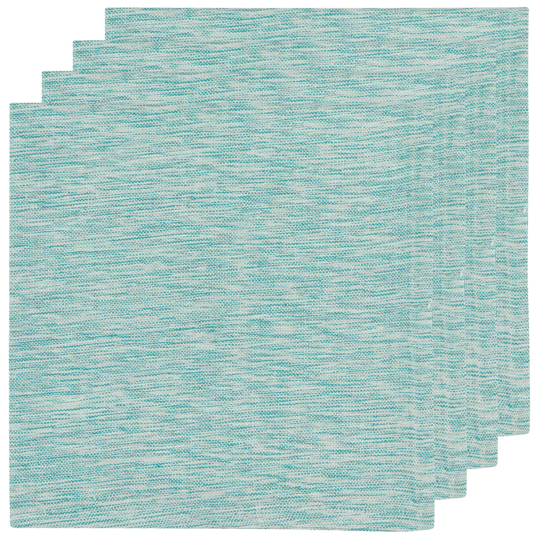 Recycled Napkins Second Spin - Set of 4 - Twisted Teal