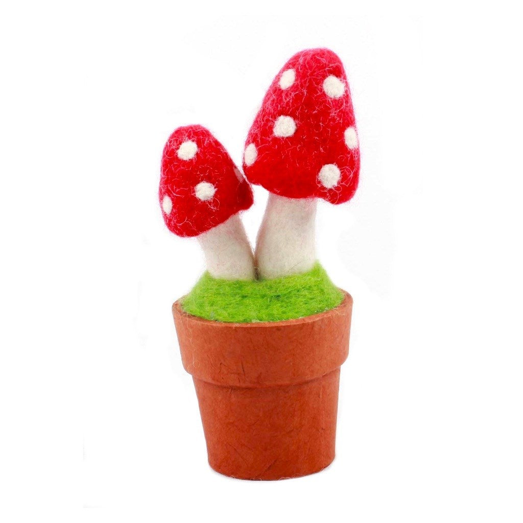 Red Mushroom Decor