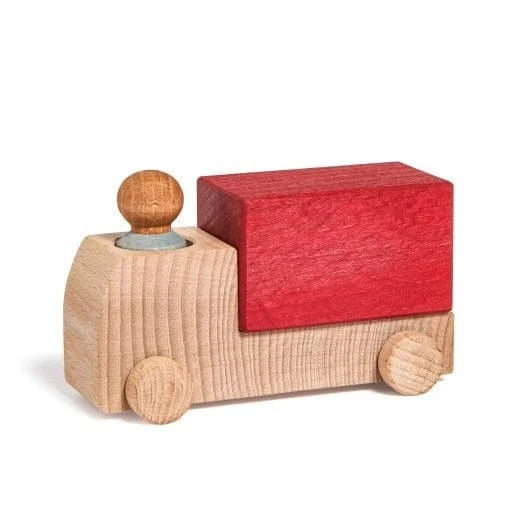 Red Truck with Driver | prettycleanshop