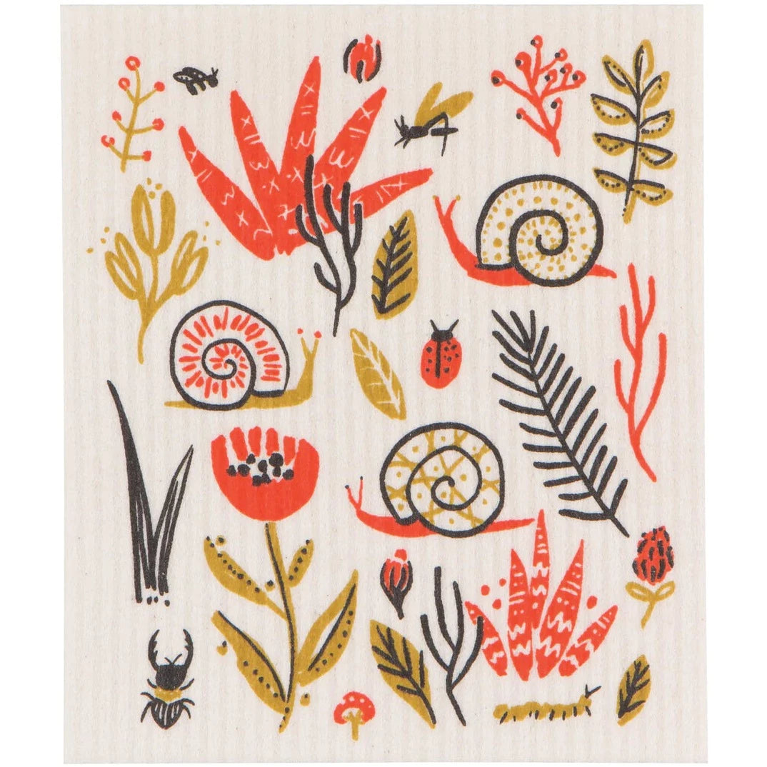 Reusable Swedish Sponges - Flowers & Plants - by Ecologie