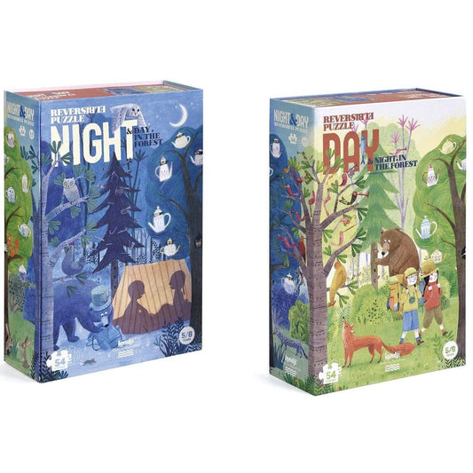 Reversible Puzzle Night and Day 54pc-Jigsaw Puzzles-Pretty Clean Shop