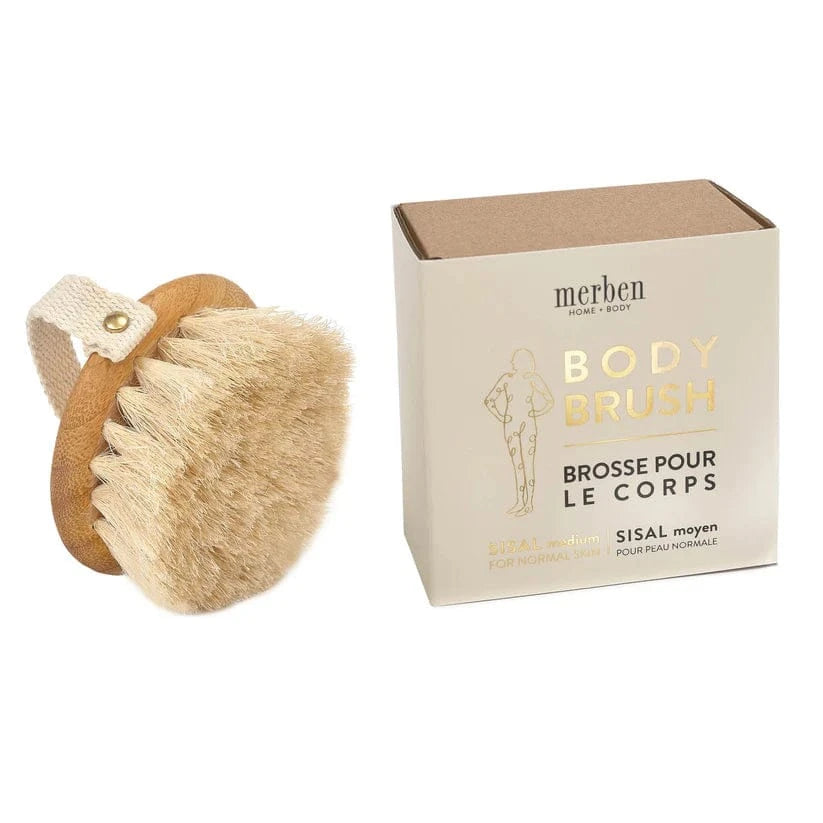 Round Body Brush - Sisal | prettycleanshop