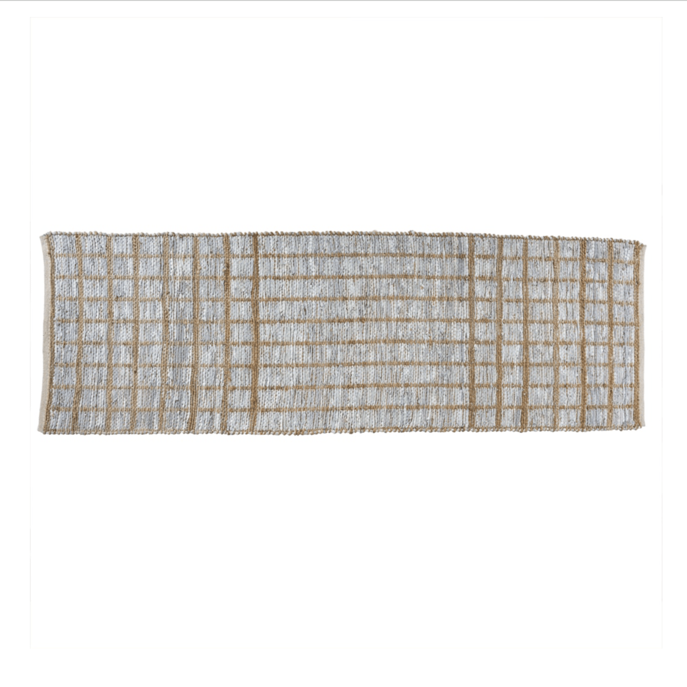Trestle Leather and Jute Runner Rug - 2.5 x 8 | prettycleanshop
