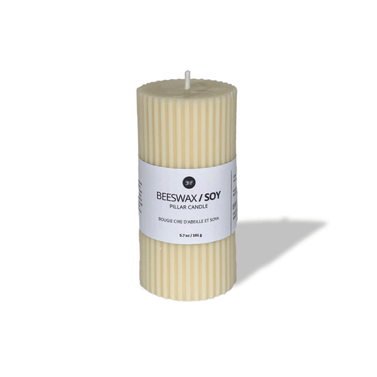 Soy Pillar Candle | prettycleanshop.myshopify.com