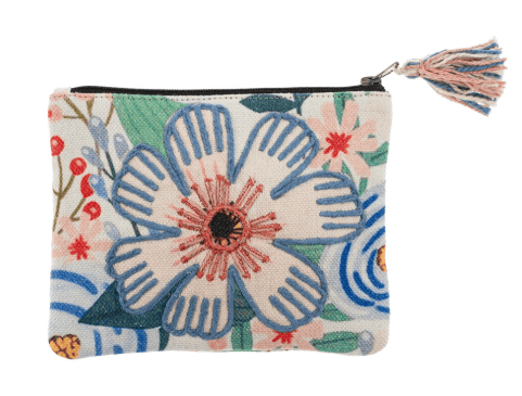 Embroidered Pouch | prettycleanshop.myshopify.com