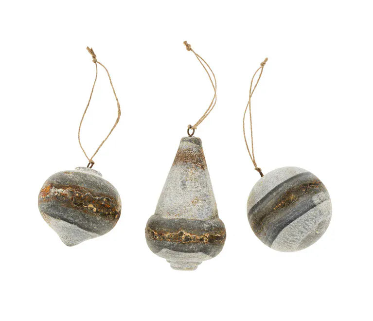 Iron Patina Ornaments - Indaba | prettycleanshop
