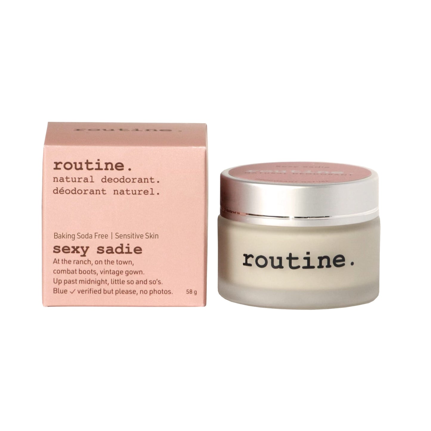 Sexy Sadie - Deodorant Jar BAKING SODA FREE | prettycleanshop