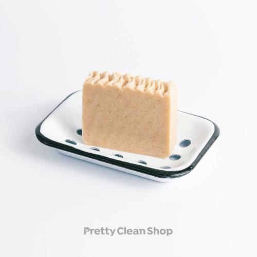 Soap Dish with Tray - Vintage Inspired Enamel