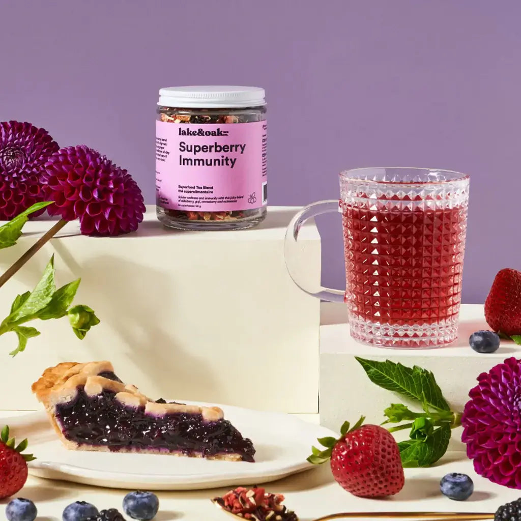 Superberry Immunity Tea by Lake & Oak Tea Co.