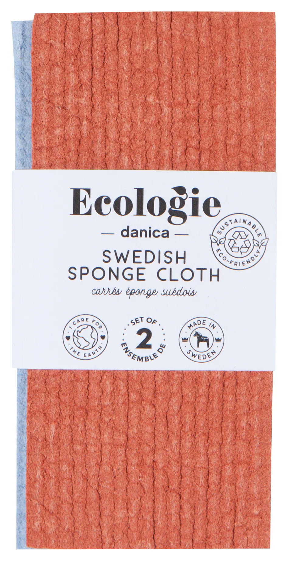 Swedish Sponge Cloths Solid Colours - Set of 2
