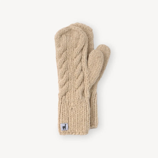 Hand-Knit Alpaca Mittens | prettycleanshop.myshopify.com