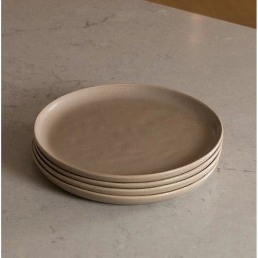 The Salad Plates (4-Pack) - Desert Taupe by FABLE