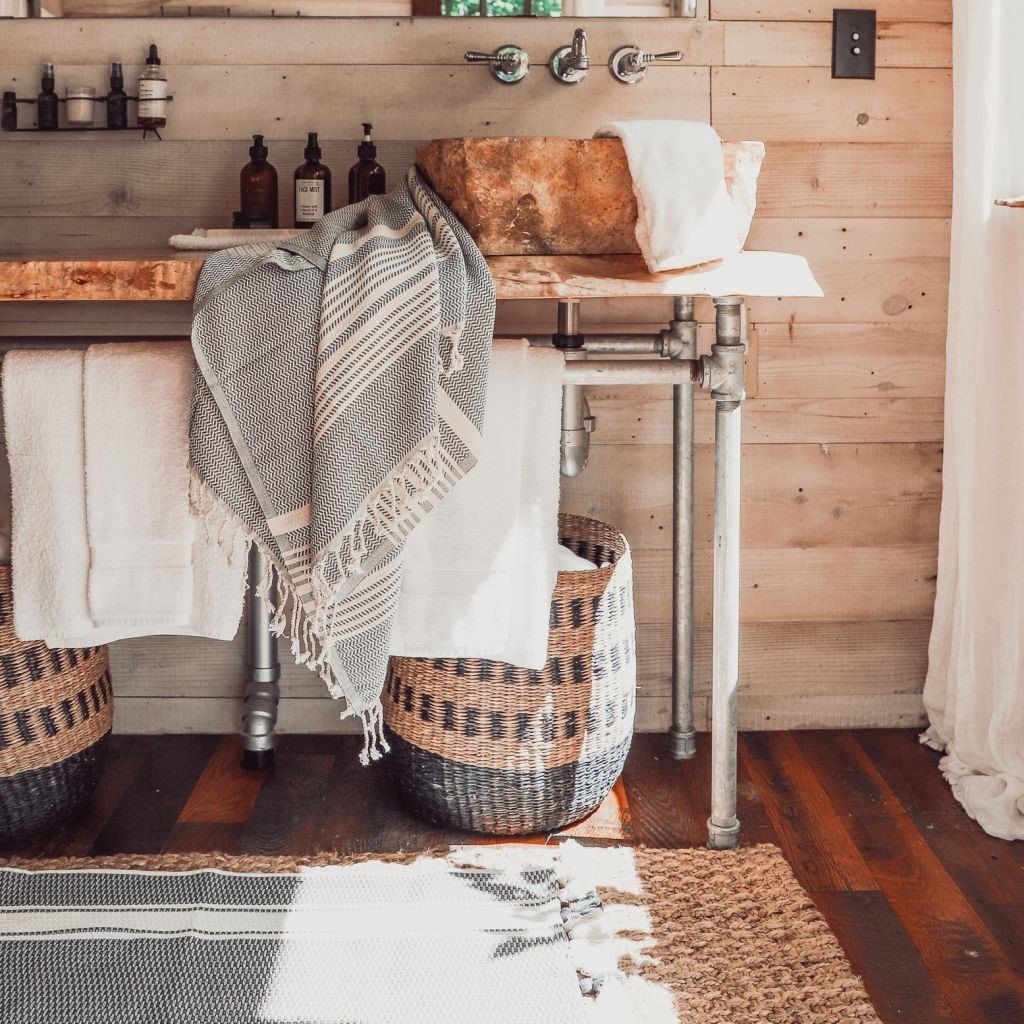 Turkish Cotton Towel Large - Hasir