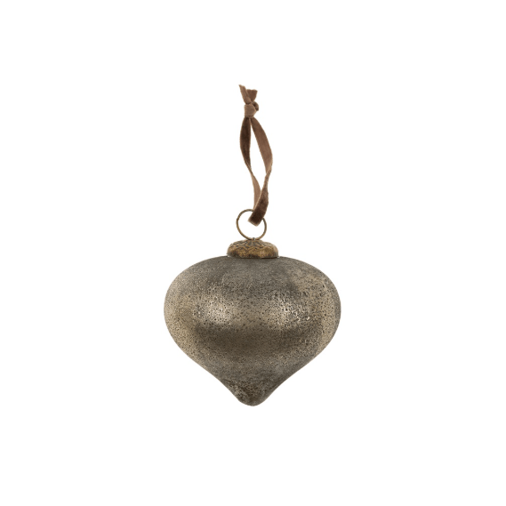 Earthen Glass Onion Holiday Ornament | prettycleanshop