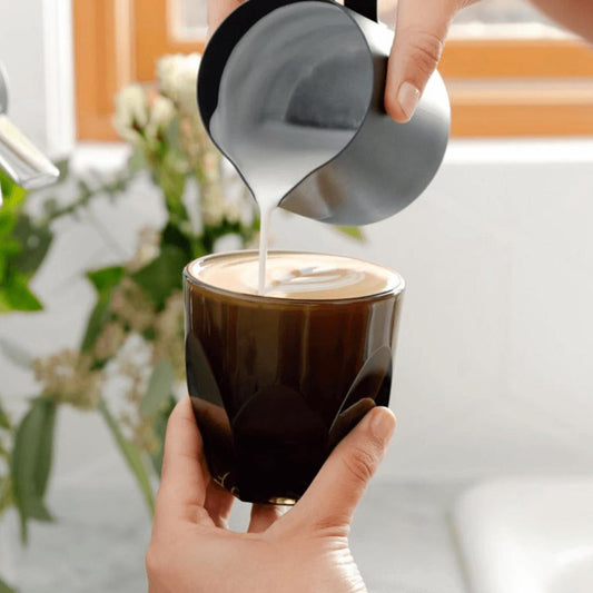 Vero Cappuccino Glass 6oz - Smoke