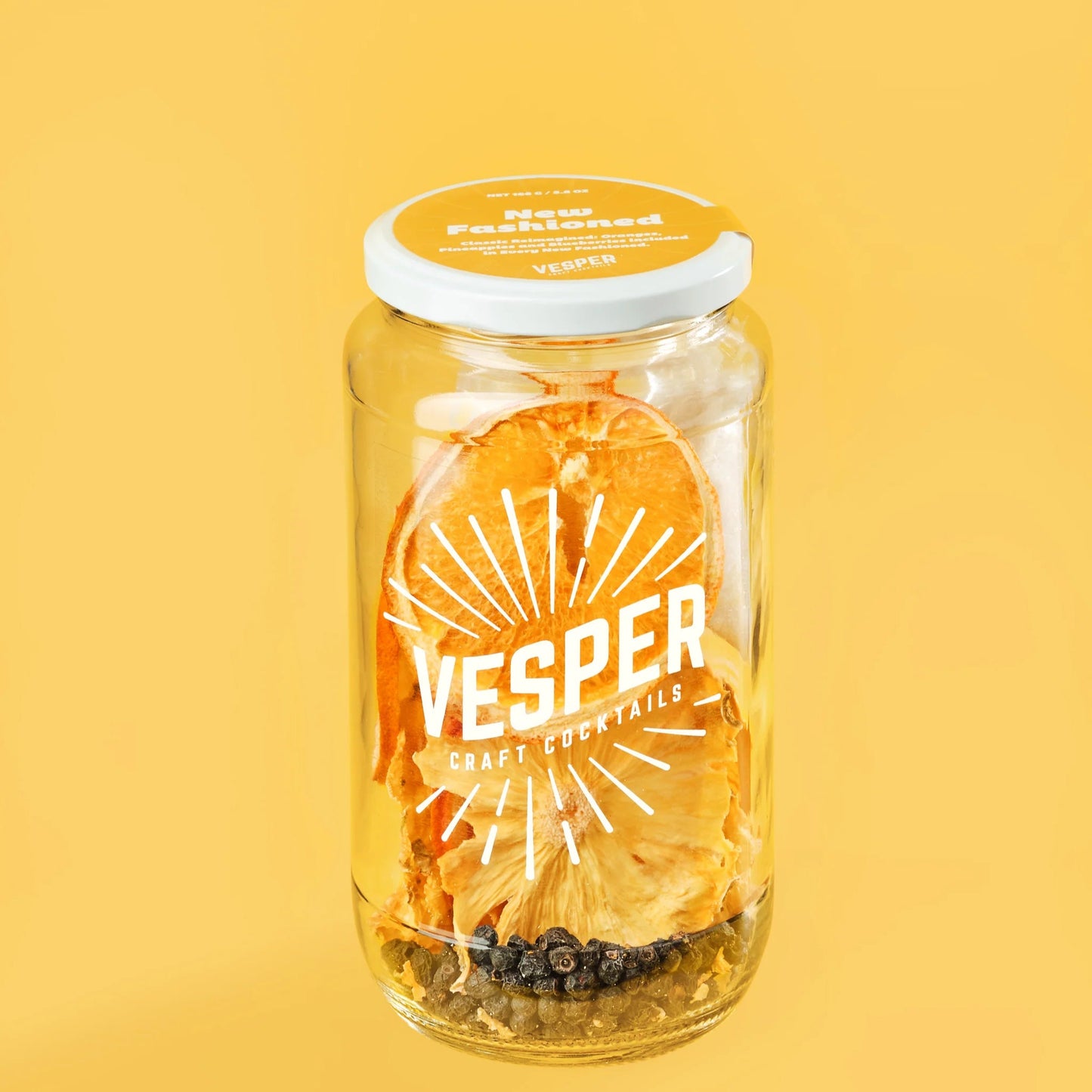Craft Cocktail Infusion Kit Jar - New Fashioned