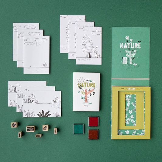Wooden Stamps - Nature by LONDJI Kids Londji Prettycleanshop