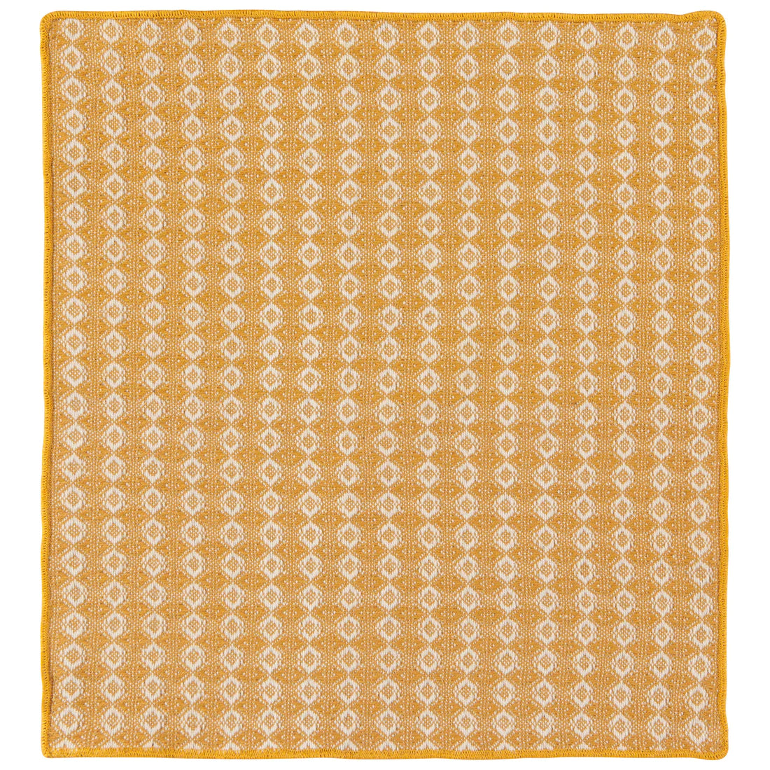 Woven 100% CottonDishcloths Set of 2 - Ochre