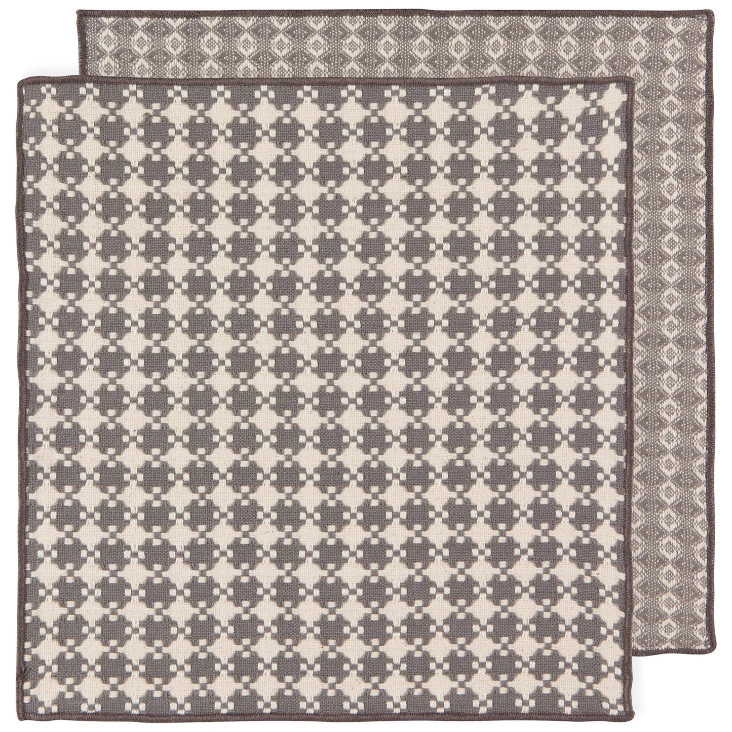 Woven 100% Cotton Dishcloths Set of 2 - Shadow