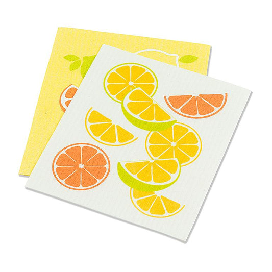 Citrus Swedish Sponges - Set of 2