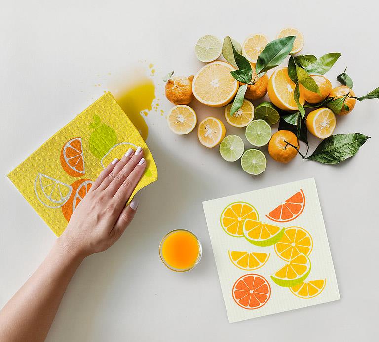 Citrus Swedish Sponges - Set of 2