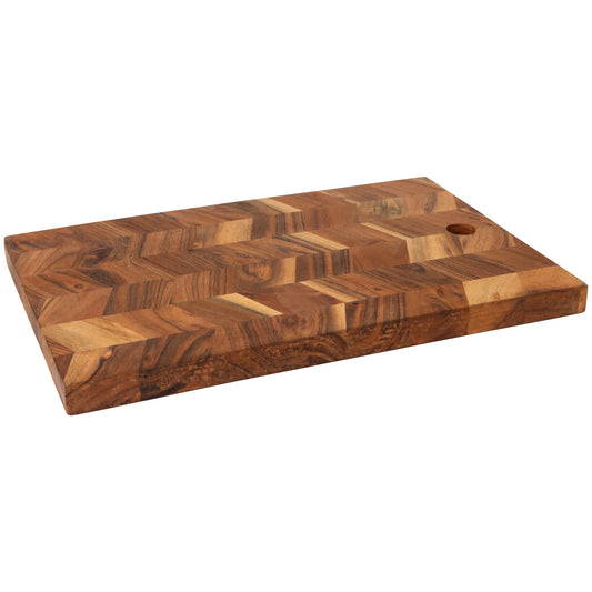 Acacia Chevron Serving Boards