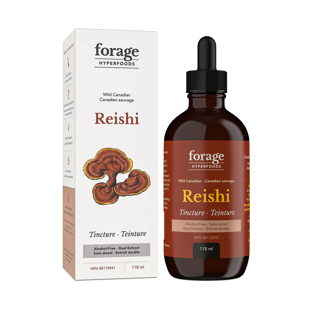 Reishi Tincture Alcohol-Free - Forage Hyperfoods