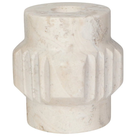 Altis Travertine Candle Holders | prettycleanshop.myshopify.com