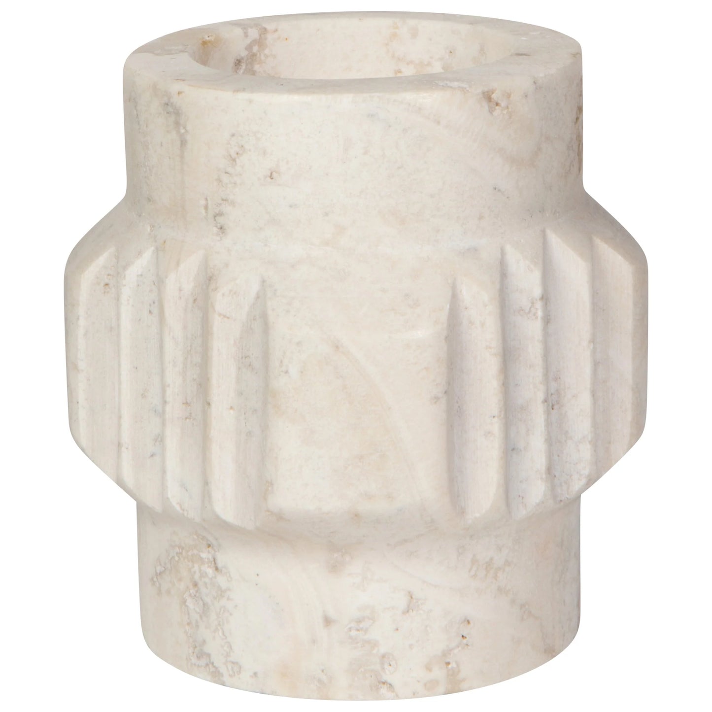 Altis Travertine Candle Holders