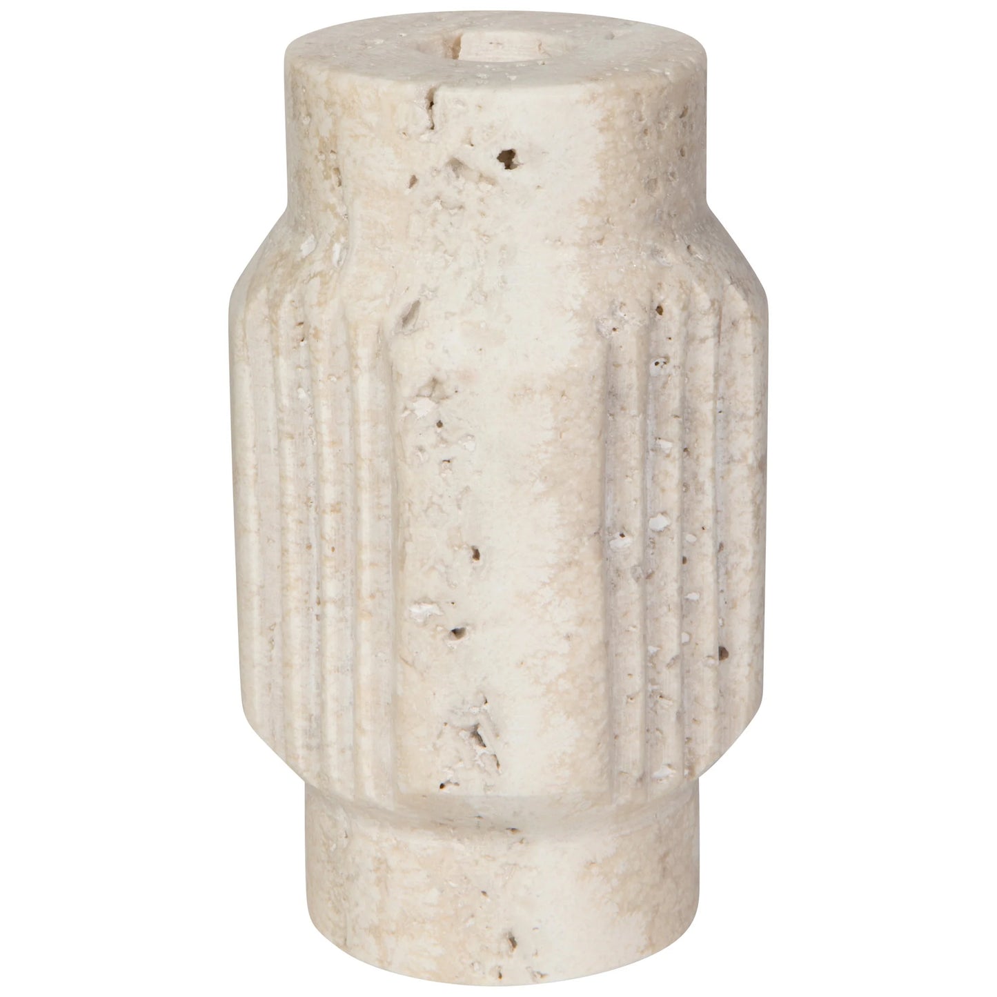 Altis Travertine Candle Holders