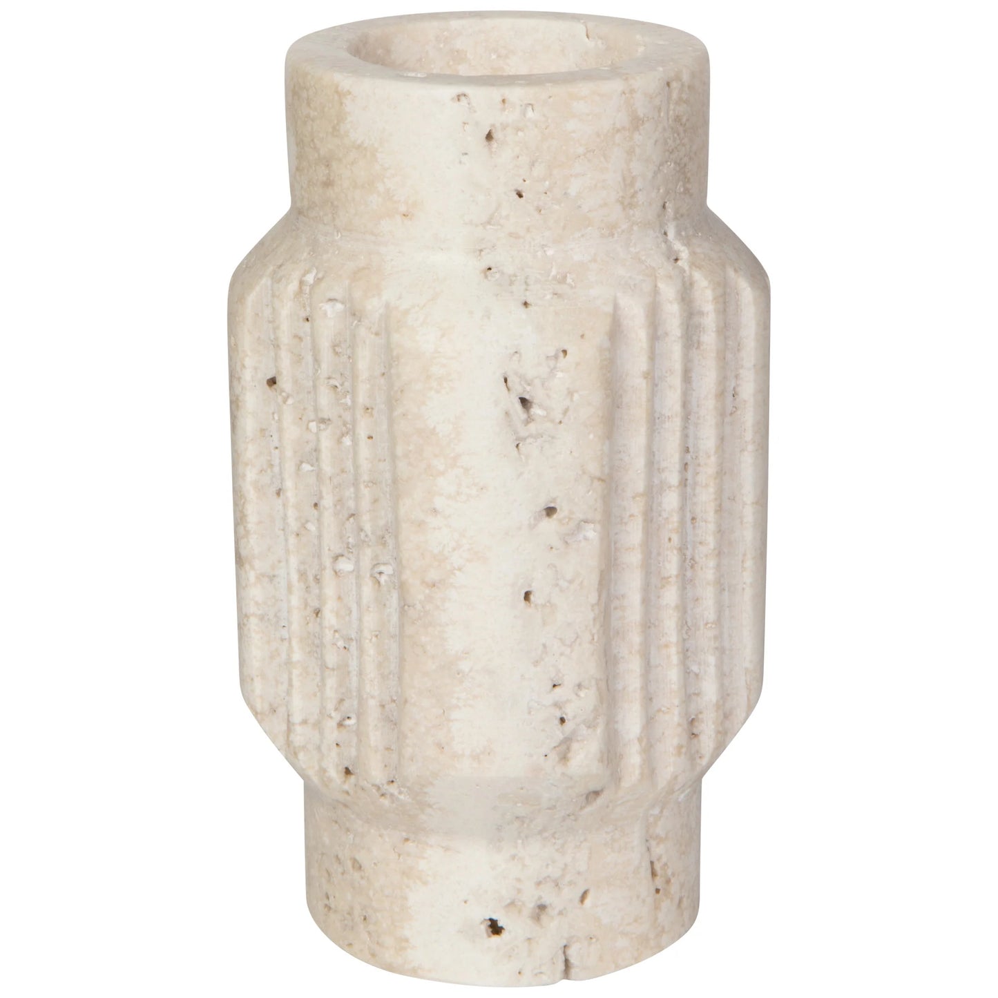 Altis Travertine Candle Holders