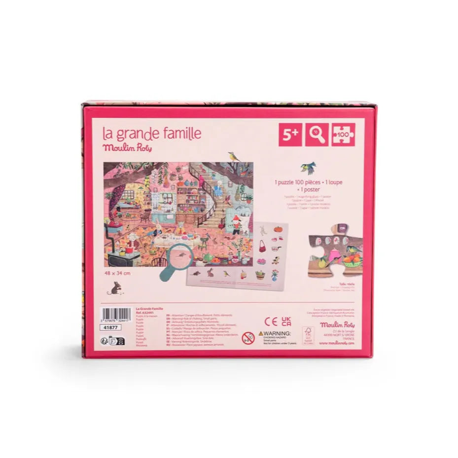 Grand Famille At Home Puzzle - 100 pcs | prettycleanshop