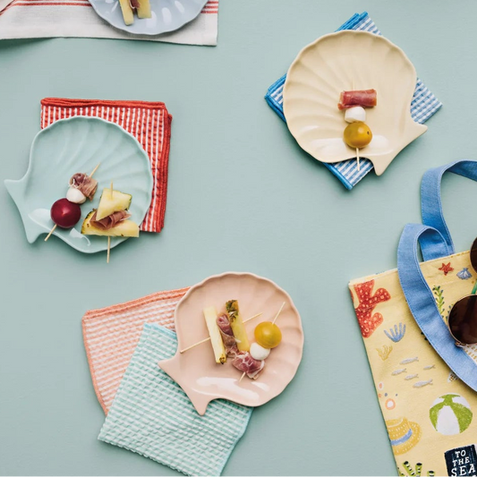 Cocktail Napkins Boardwalk - Set of 4 Assorted