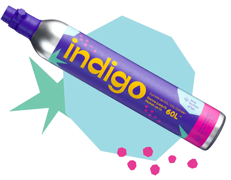 Indigo Soda - CO2 Cylinder | prettycleanshop