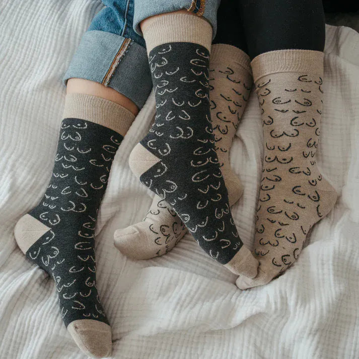 Pima Socks - Boobie - Pack of 2 | prettycleanshop