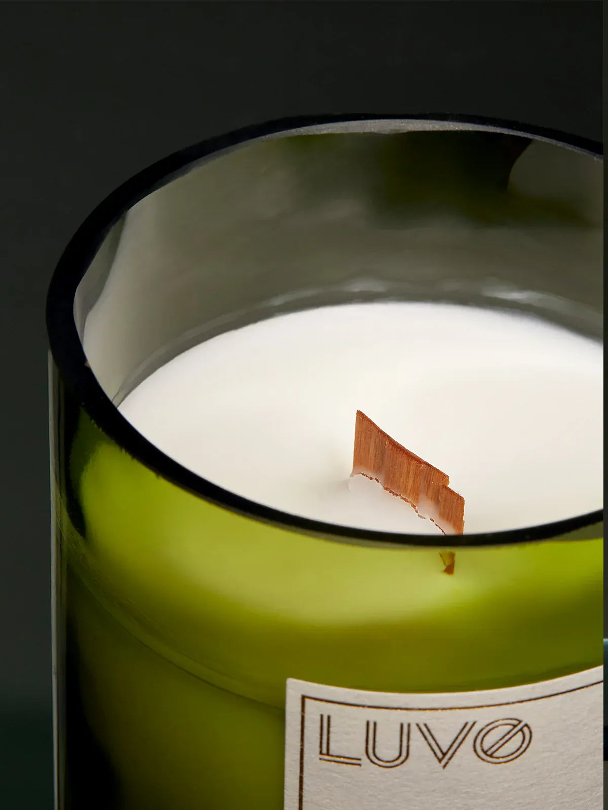 Wooden Wick & Coconut Wax Candle - Fig Tree & Cypress
