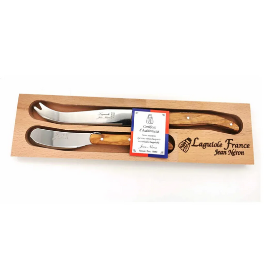 Laguiole Cheese Knife Duo | prettycleanshop.myshopify.com