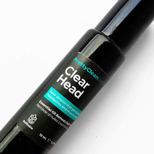 Essential Oil Roll-On Remedy - CLEAR HEAD | prettycleanshop.myshopify.com