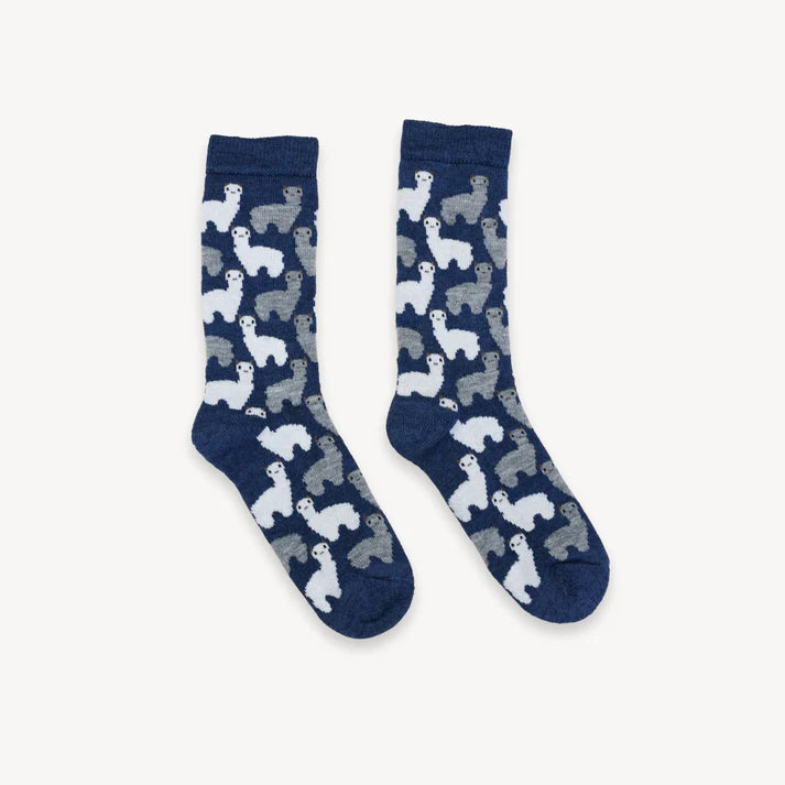 Alpaca Socks - Herd - Denim