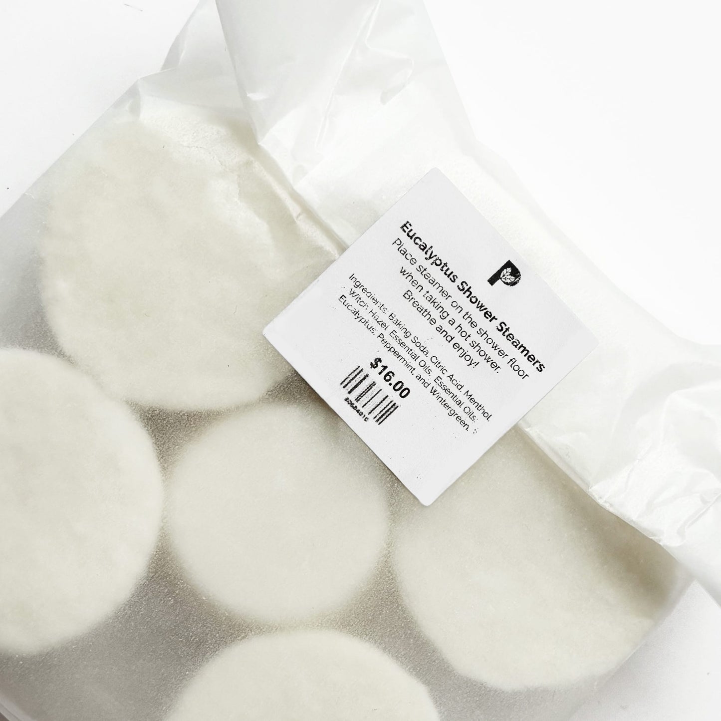 Eucalyptus Shower Steamers | prettycleanshop.myshopify.com