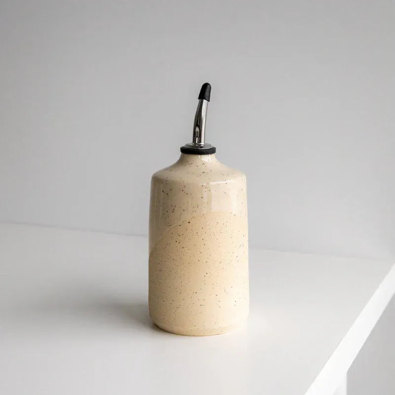 Artisanal Ceramic Large Oil Cruet | prettycleanshop