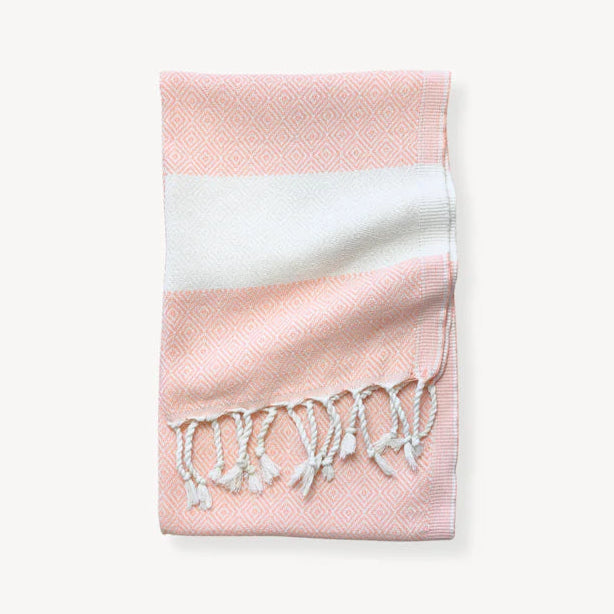 Turkish Cotton Hand Towel - Diamond