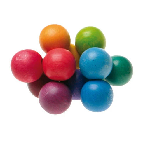 Rainbow Wooden Beads Grasper