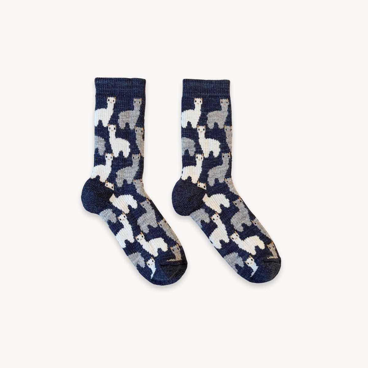 Alpaca Socks - Herd - Kids - Denim
