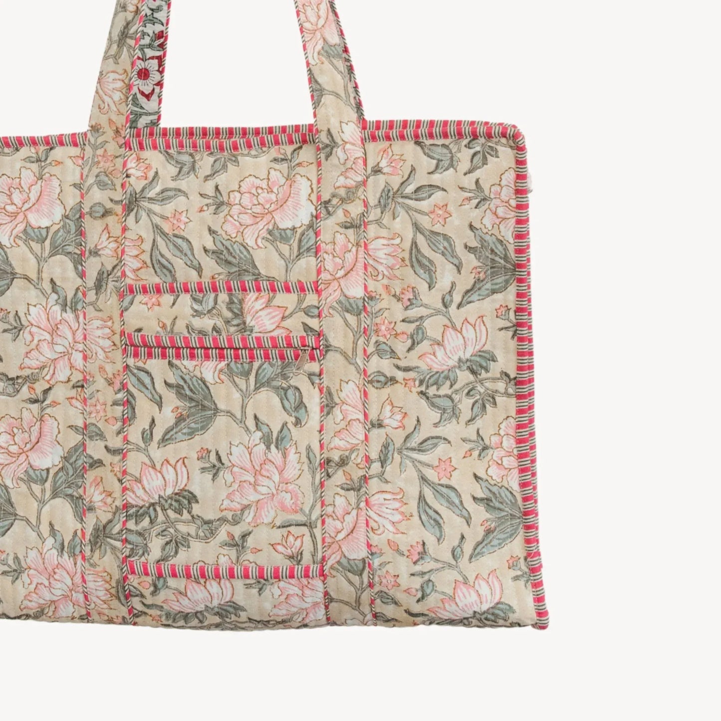 Block Print Tote | prettycleanshop