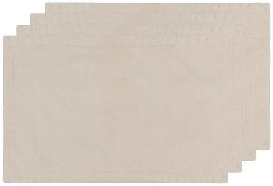 Stonewash Placemat set of 4 - 100% Cotton